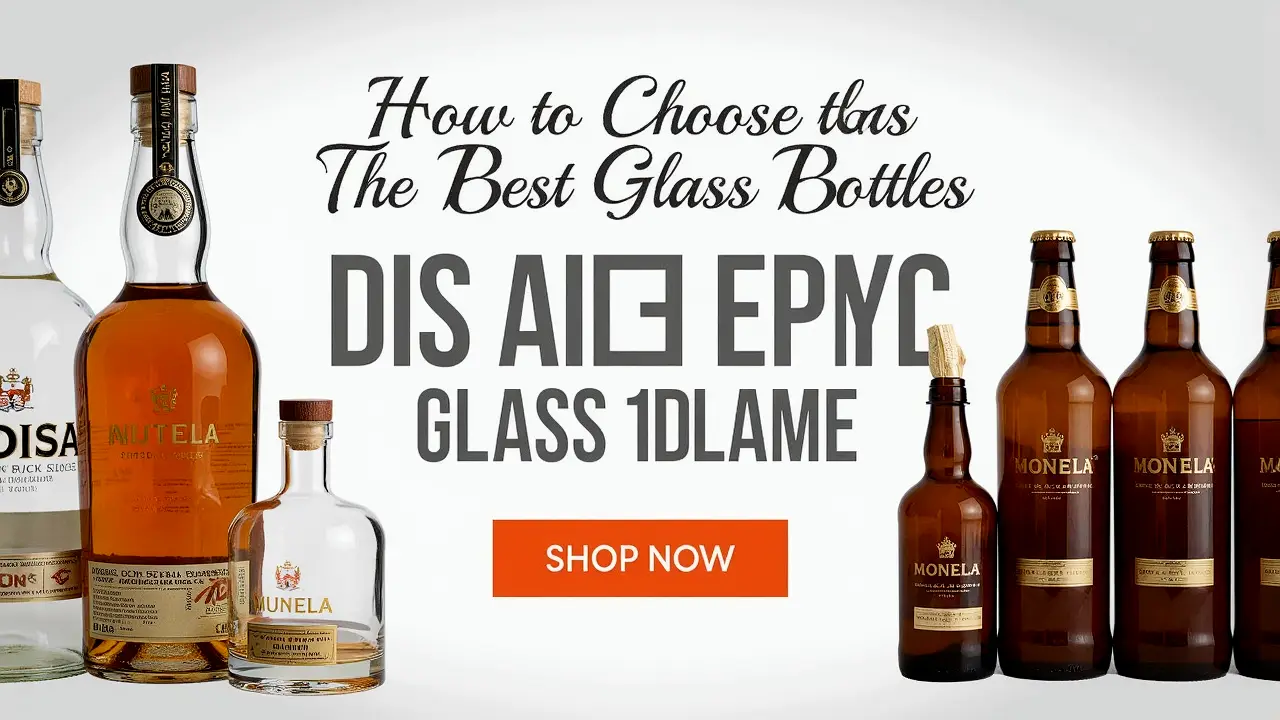 Hot Sale Frosted Glass Bottle for Vodka
