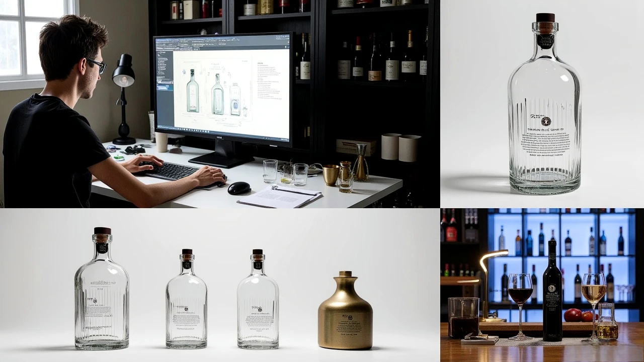 The Art of Bespoke Gin Bottles: From Concept to Creation