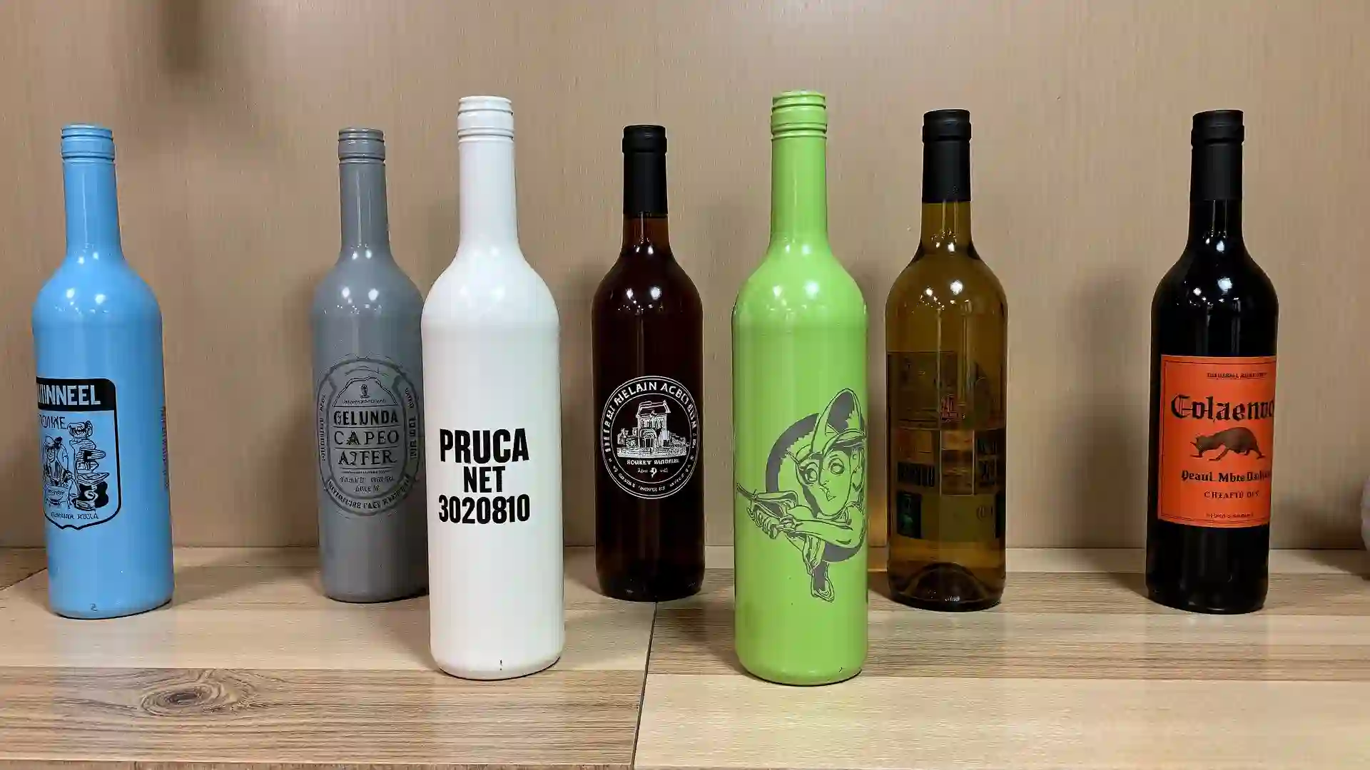 Custom Printed Glass Spirit Bottles | Premium Direct-to-Glass Printing