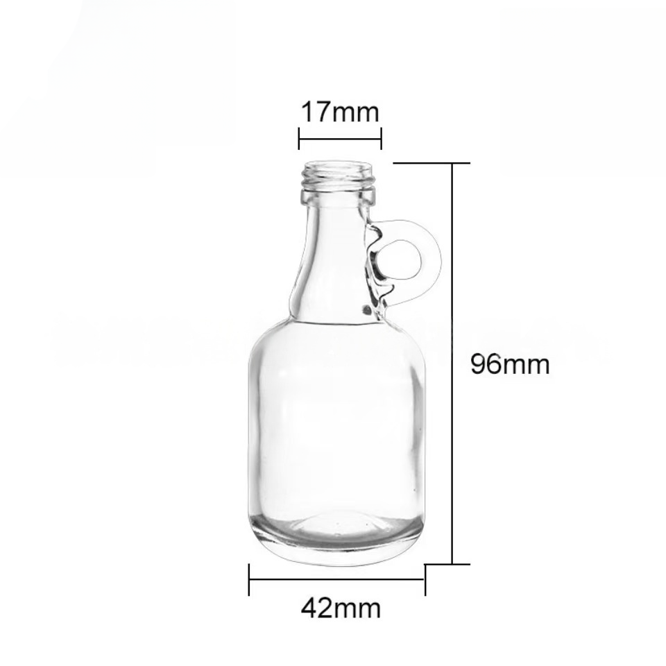 50ml Clear Spirit Bottle