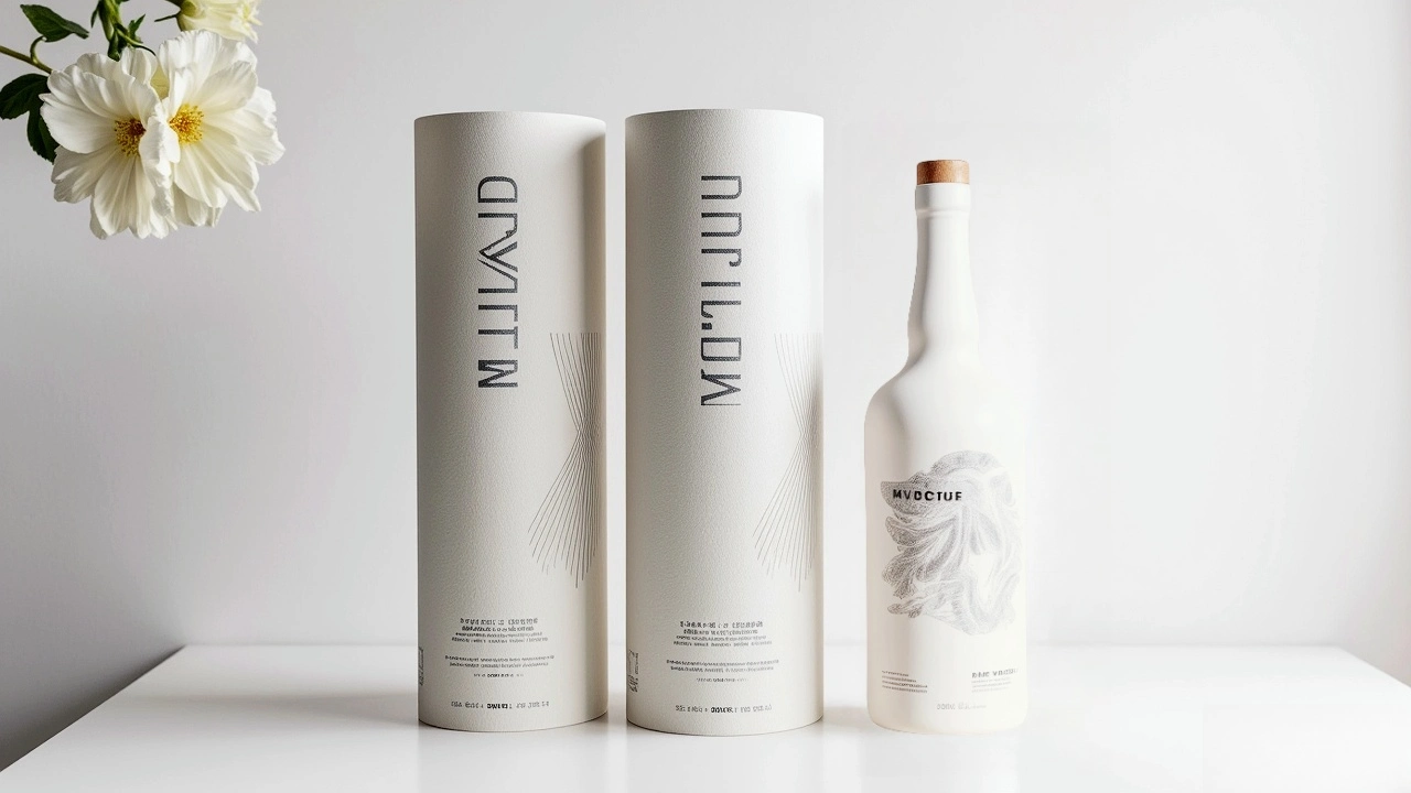 White Paper Tube Packaging