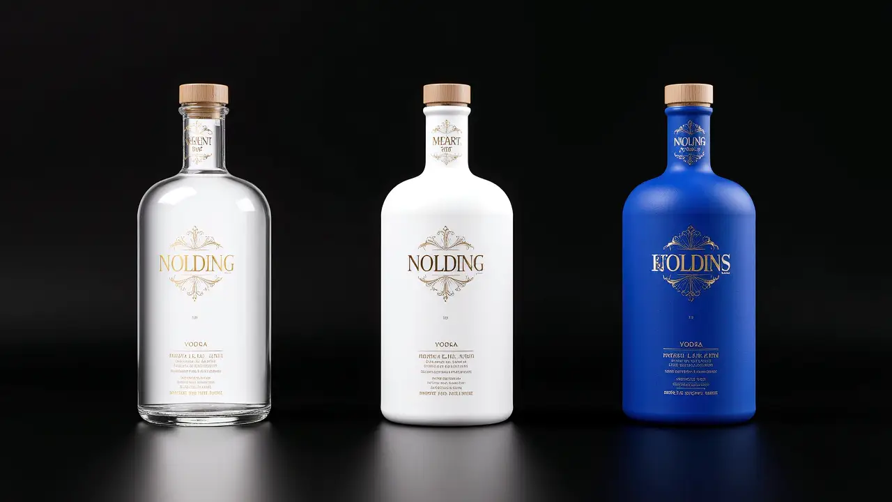 Custom Vodka Bottle Design Service - From Concept to Production