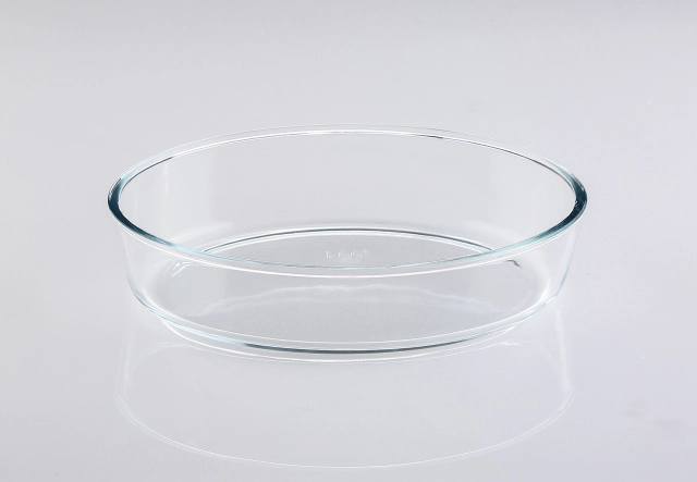 1.6L Oval Glass Baking Dish