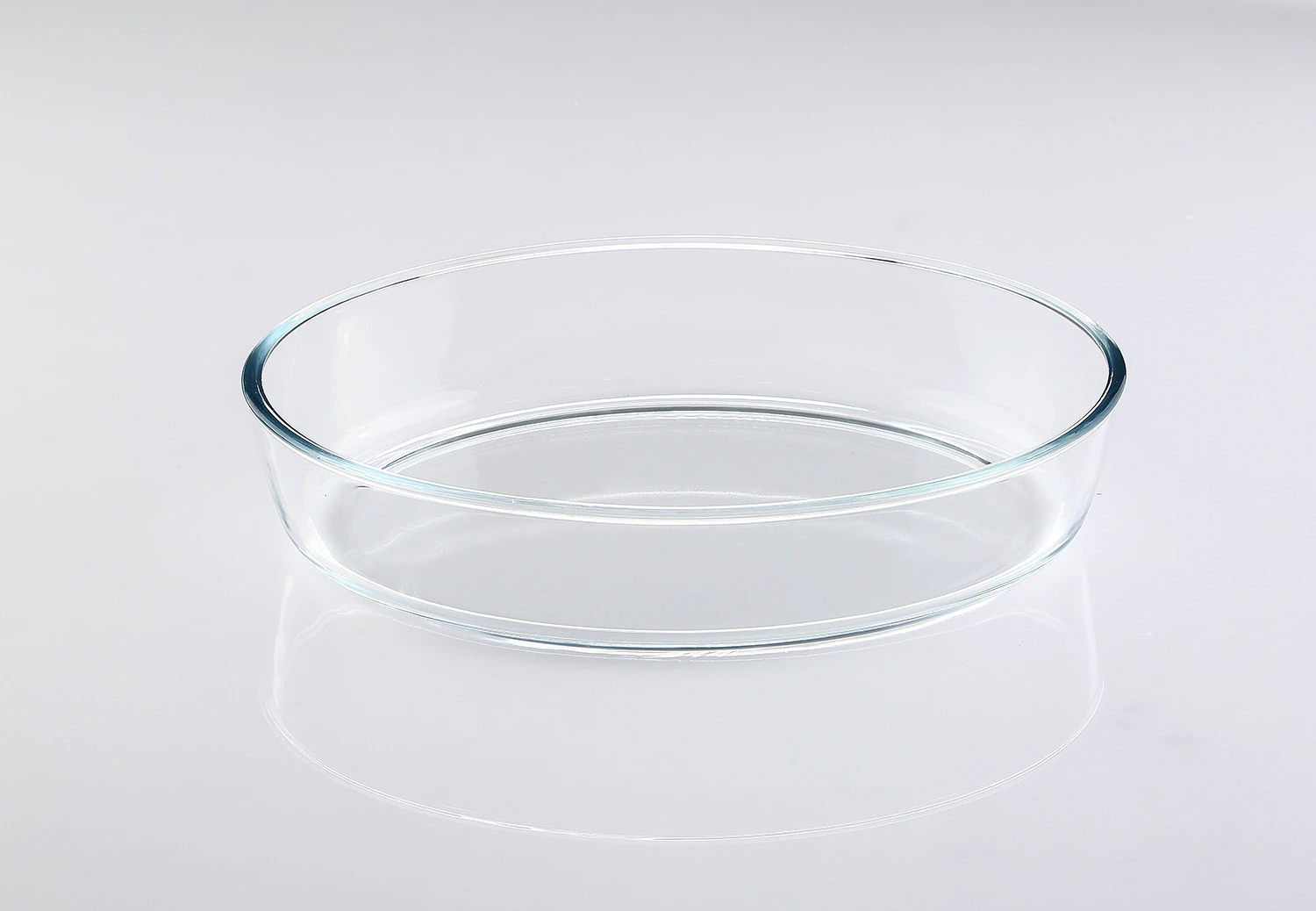 2.4L Oval Glass Baking Dish