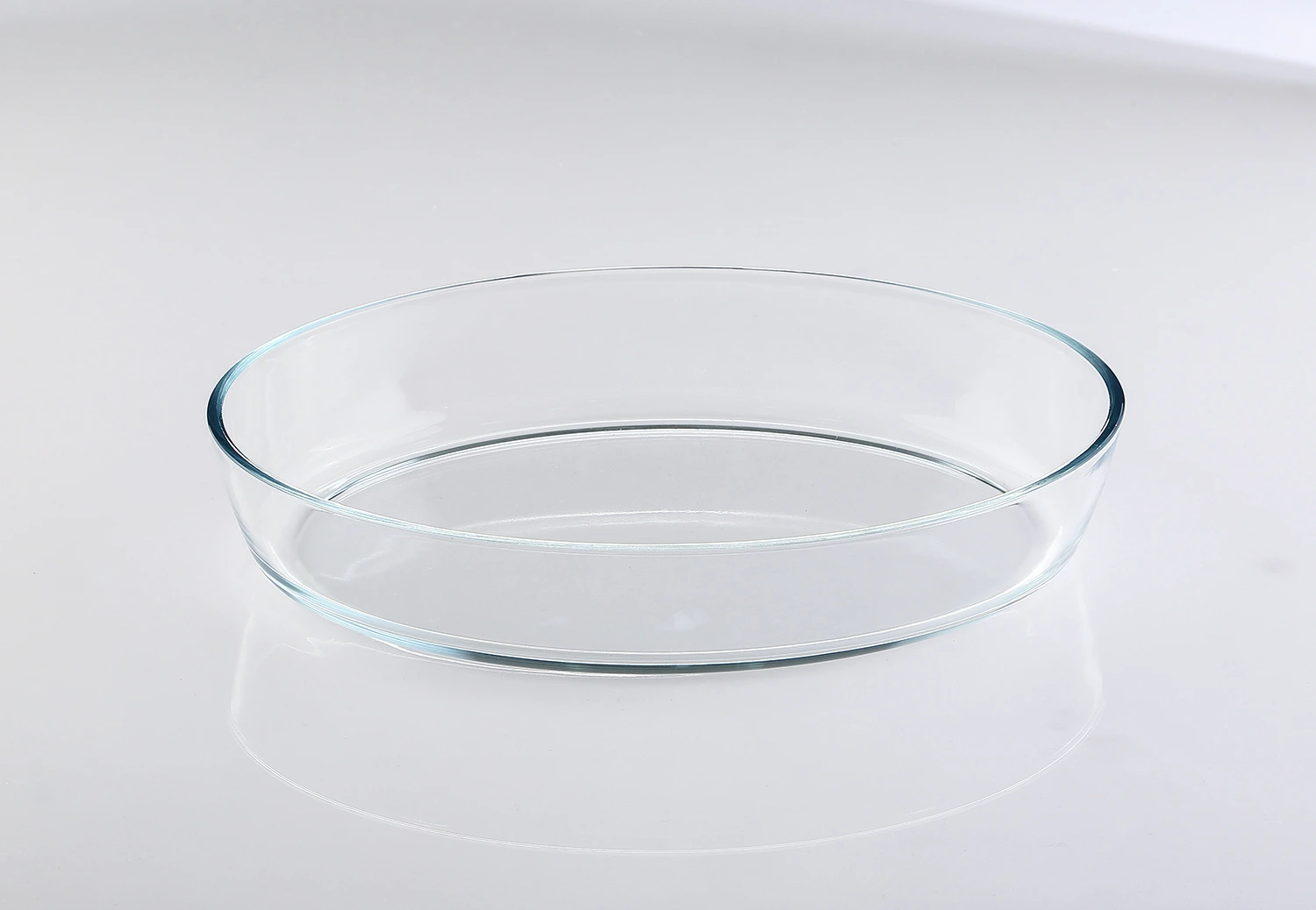 3.0l Oval Glass Baking Dish