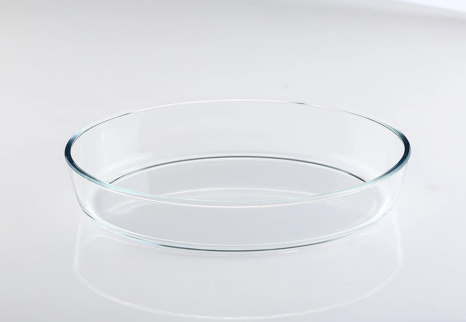 3.2l Oval Glass Baking Dish