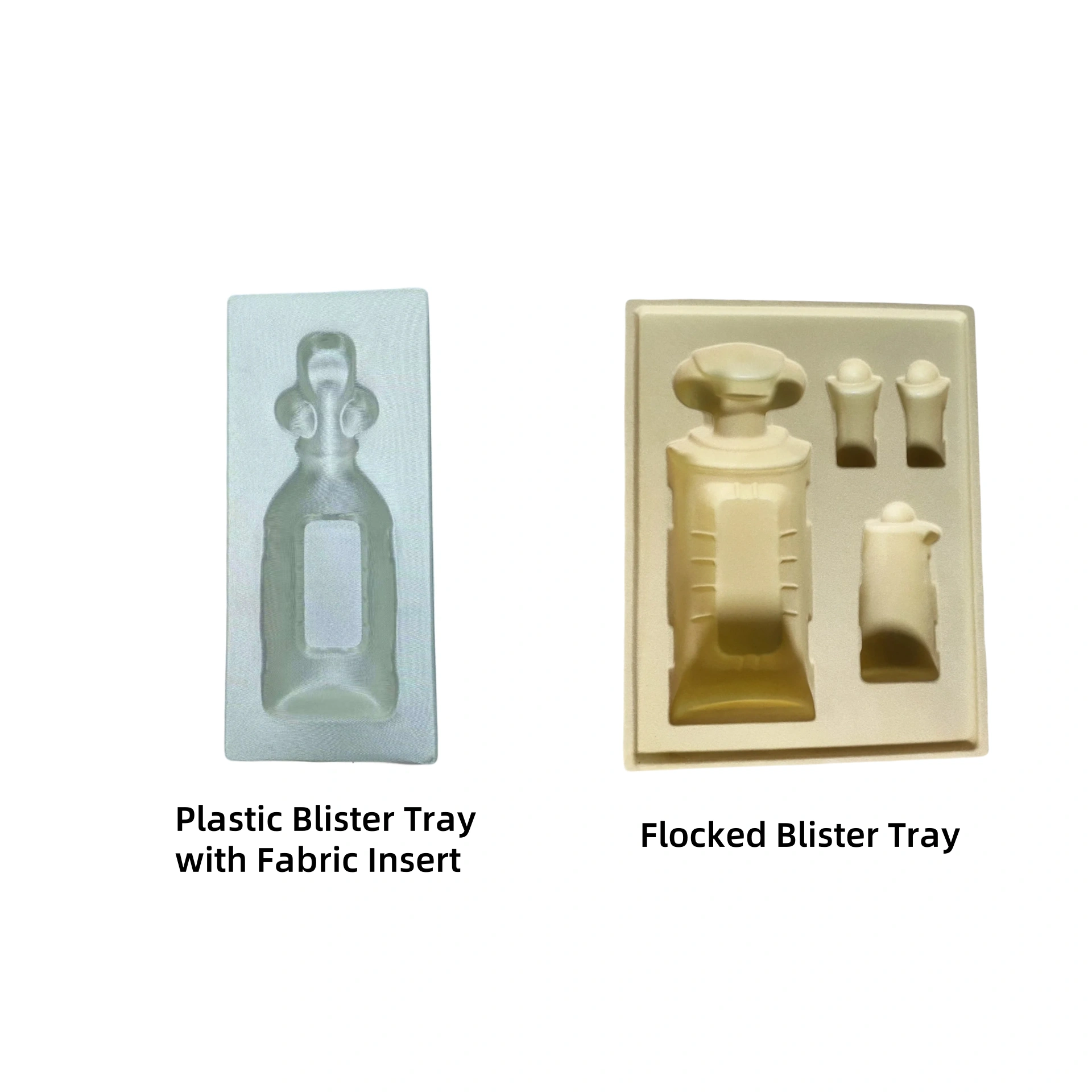 Plastic Blister Tray with Fabric Insert