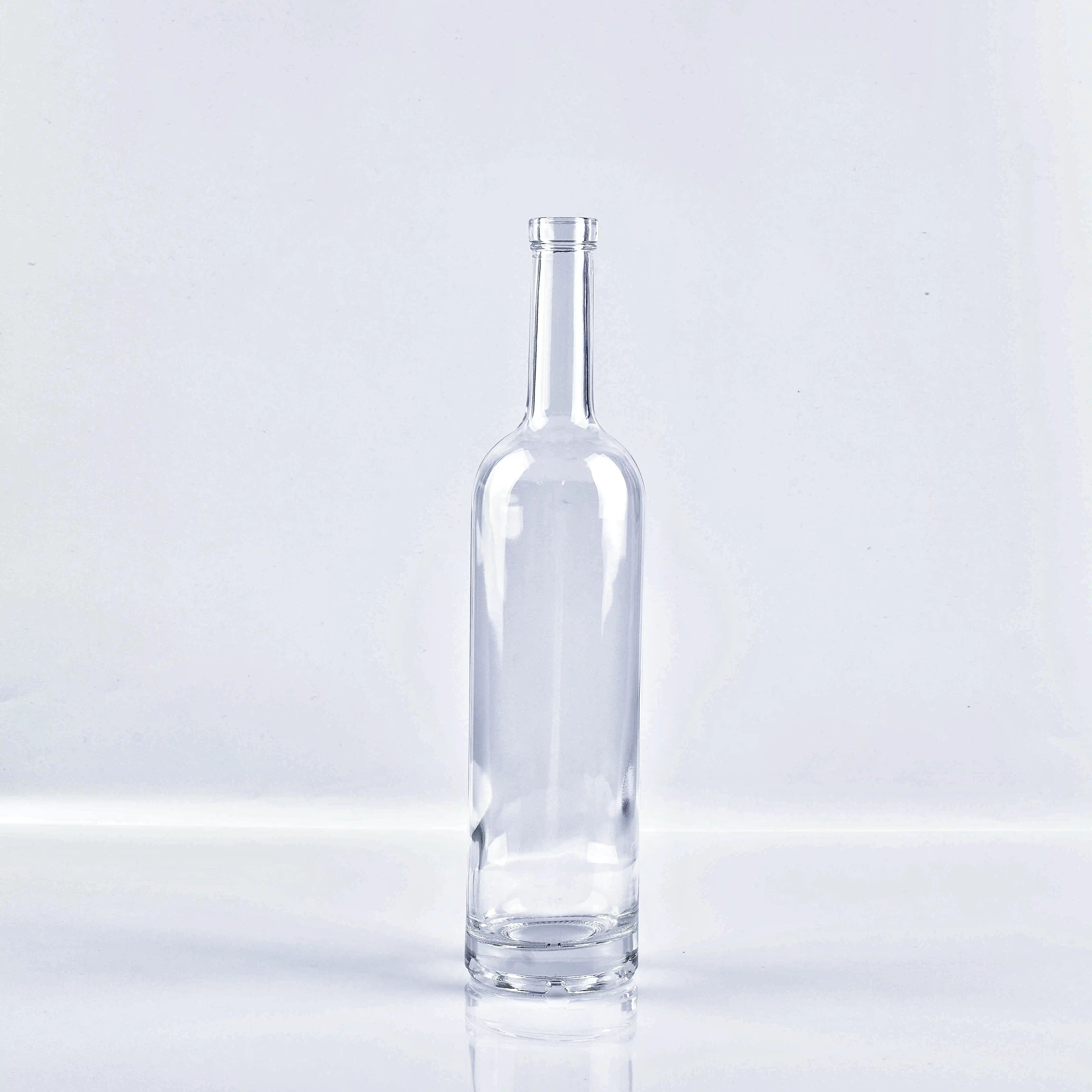 750ml Bordalesa Glass Bottle For Vodka Tequila Gin Mezcal