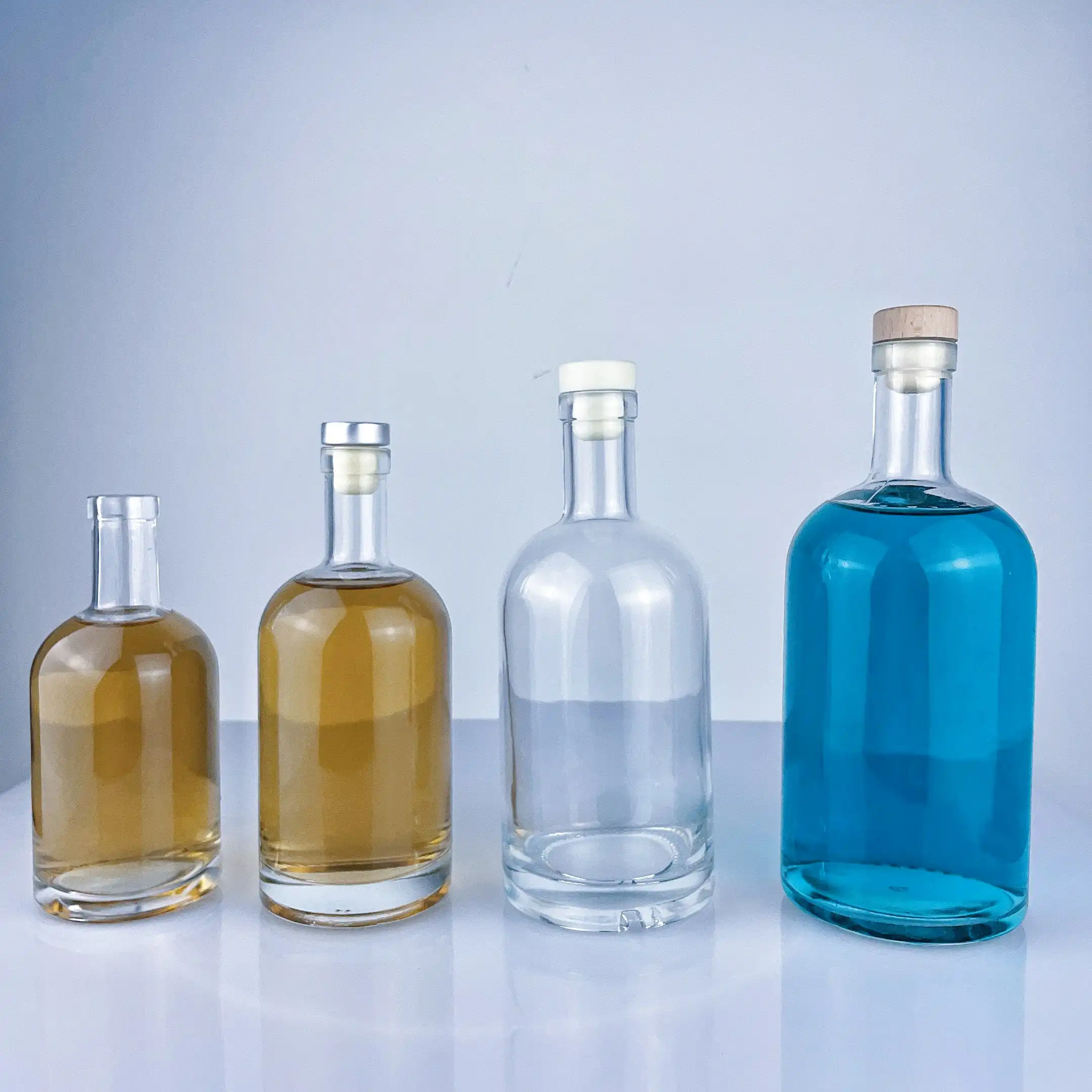 200ml 375ml 500ml 700ml 750ml Gin Whiskey Vodka Tequila Glass Bottle